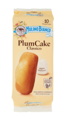 Plumcake Classico Merenda Con Yogurt Italiano 10 Pezzi 330g