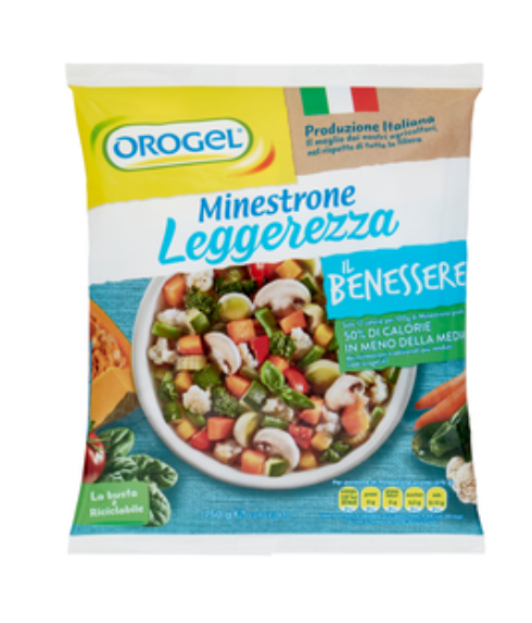 Orogel Il Benessere Minestrone Leggerezza Surgelati 750