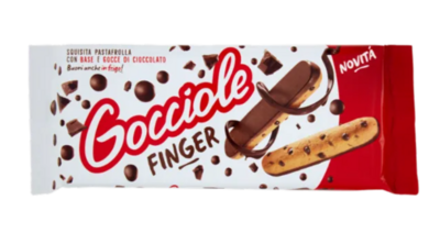 🧡 Pavesi Gocciole Finger Biscotti con Gocce di Cioccolato 120g