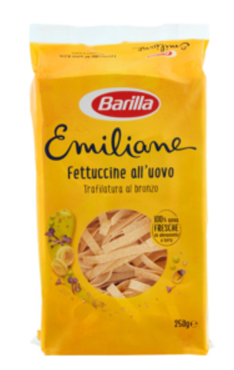 Barilla Emiliane Fettuccine Pasta All&#39;Uovo 250g