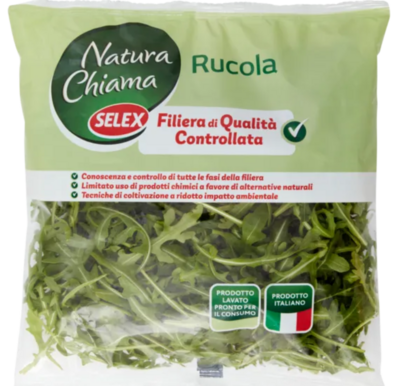 Rucola Lavata e Pronta per il Consumo 80 g