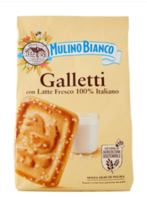 Mulino Bianco Galletti Biscotti Con Latte Fresco 100% Italiano 350g