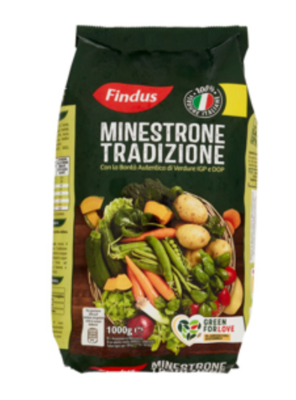 Findus Minestrone Tradizione - Con Verdure IGP E DOP  700G