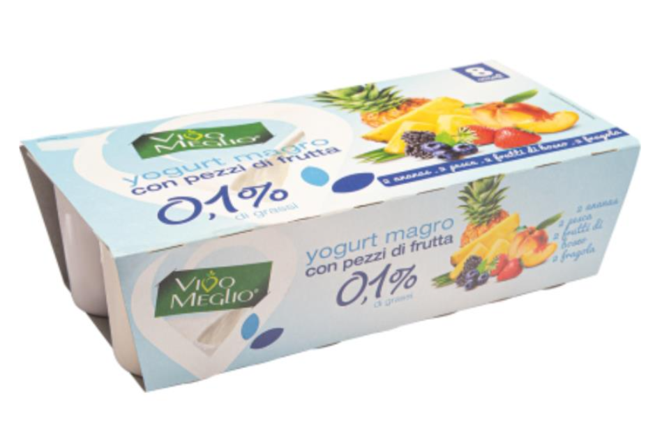 8 YOGURT MAGRO VELLUTATO GR125X8