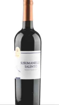 VINO SUSUMANIELLO SALENTO OGT 2020 14,5&quot; 750 ml