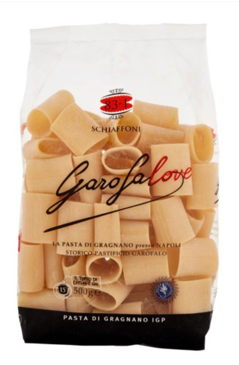 Garofalo Schiaffoni 83-1 Pasta Di Gragnano IGP 500 G