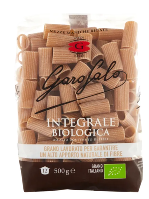 Garofalo Mezze Maniche Rigate 5-32 Integrale Biologica 500 g GAROFALO