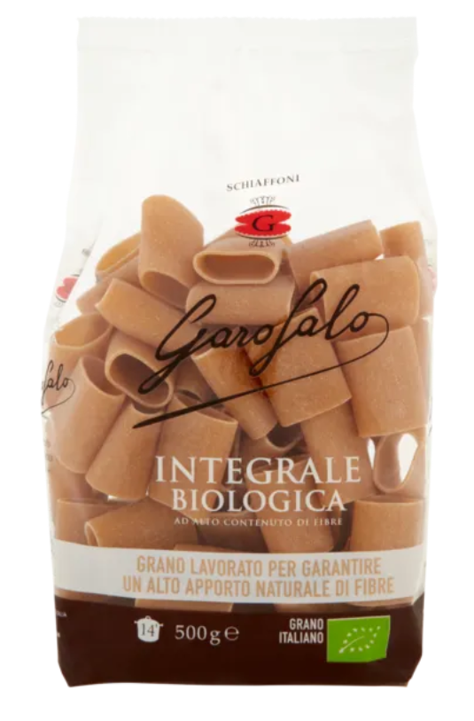 Garofalo Schiaffoni 5-20 Integrale Biologica 500 g GAROFALO