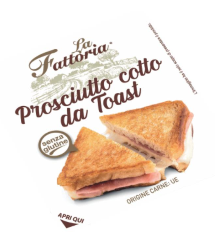PROSCIUTTO COTTO da Toast 100g