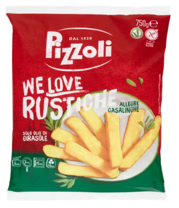 Pizzoli We Love Rustiche 750 G