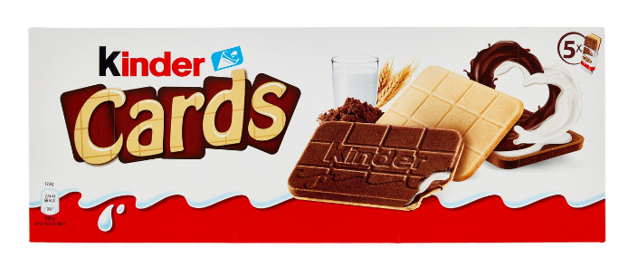 Kinder Cards 5 Astucci 128 g