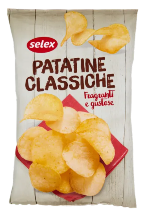 🧡 Patatine Classiche 80 g