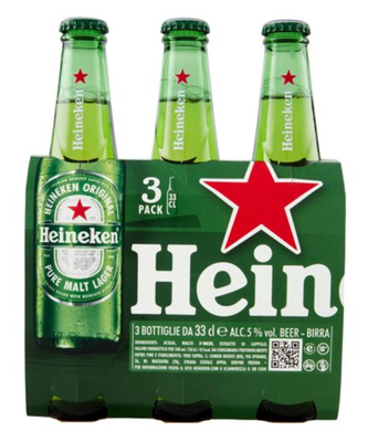 🌼 Heineken Original 3 X 33 Cl