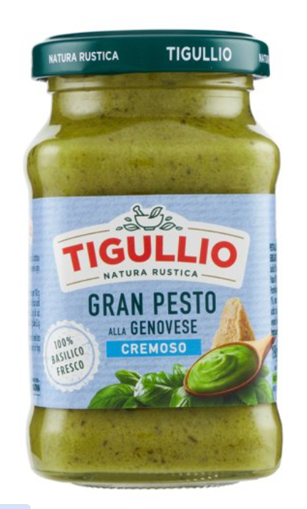 TIGULLIO Gran Pesto Alla Genovese Cremoso 190g