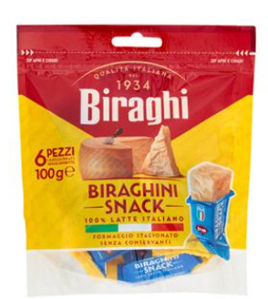 Biraghi Biraghini Snack 6 x 16,67 g