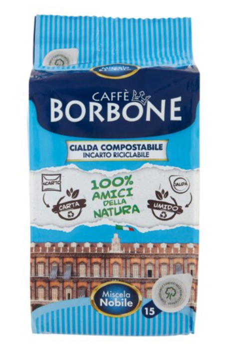 Caffè Borbone Miscela Nobile Cialda Compostabile 15 X 7,2 G 15 pz