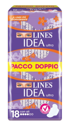 🧡 LINES IDEA ULTRA CON ALI 18 PEZZI