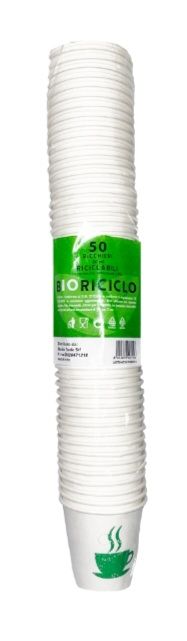 BICCH.CAFFE BIO 75CC 50PZ