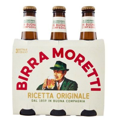 Birra Moretti Ricetta Originale 3 X 33 Cl