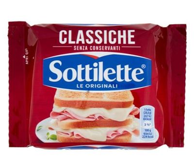 🧡 Sottilette Classiche Formaggio Fuso A Fette - 200g