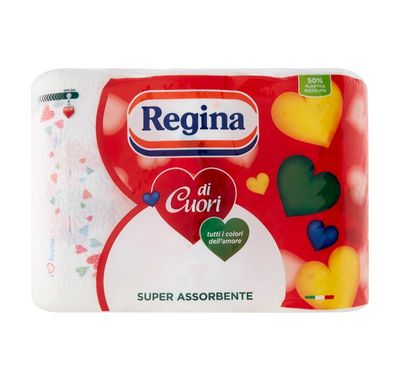 🌼  Regina di Cuori carta cucina 3 rotoli