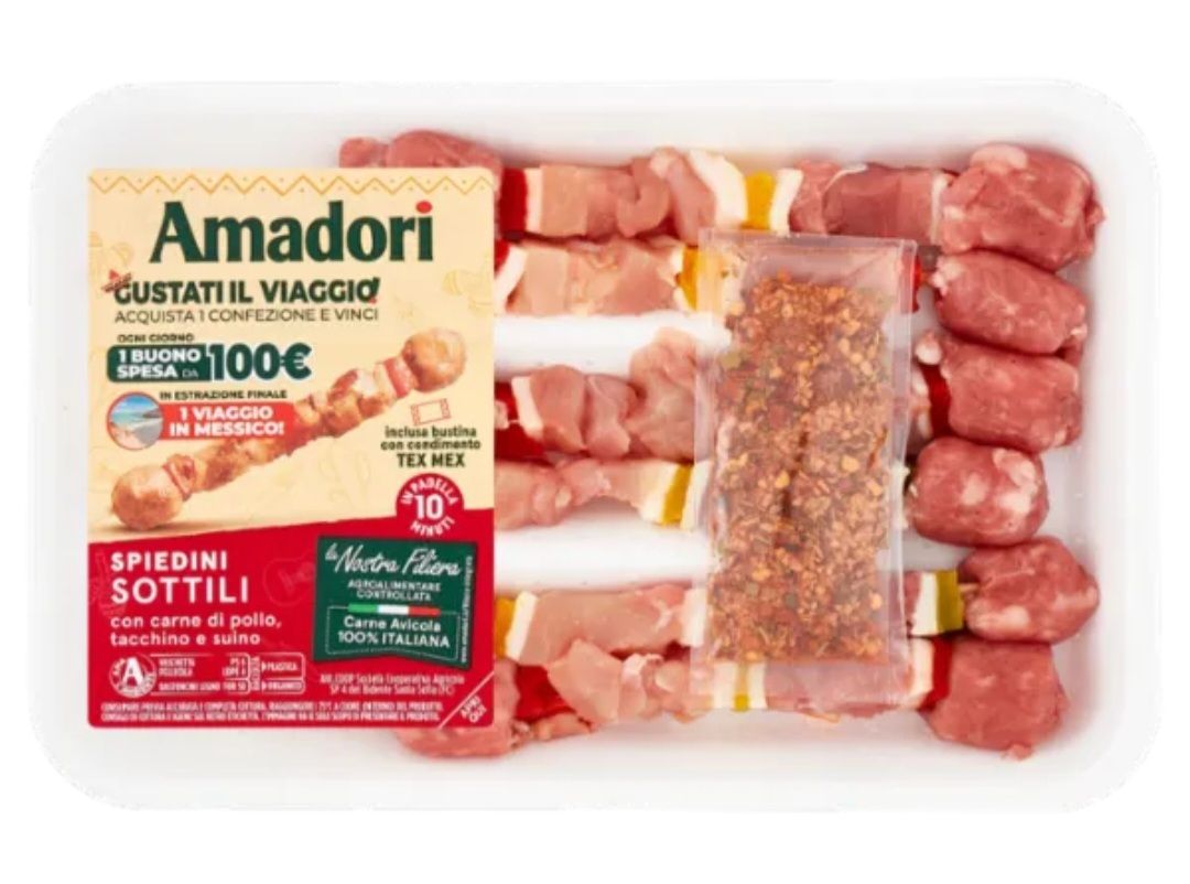🌼 Amadori Spiedini Sottili 240g