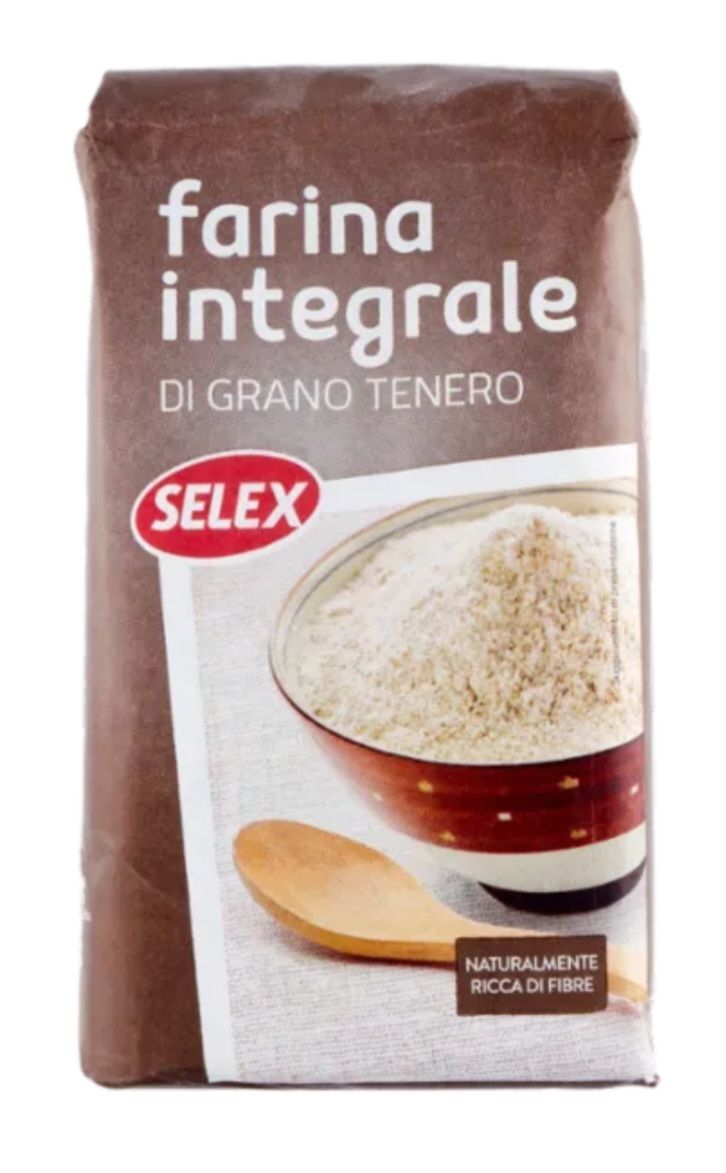 Selex Farina integrale di grano tenero 1Kg