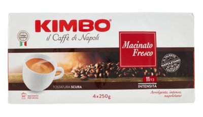 Kimbo Macinato Fresco 4 X 250g