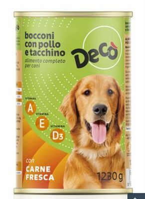 Bocconi Con Pollo E Tacchino Per Cani Gr 1230