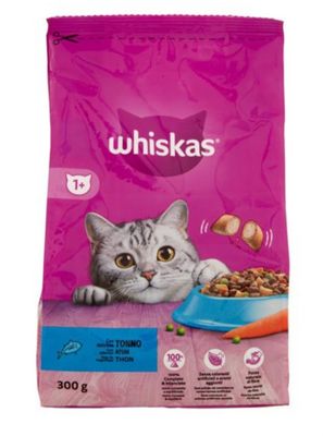 🧡 Whiskas Crocchette Cibo Secco Gatto Con Delizioso Tonno 300 G  