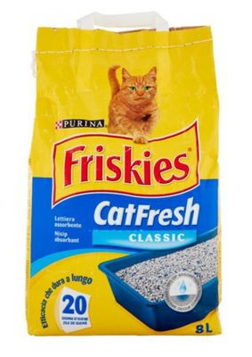🧡 Purina Friskies Gatto CatFresh Classic Lettiera 8 L