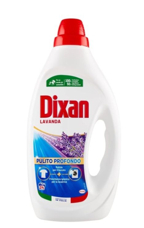 🧡 DIXAN Liquido Lavanda 24 Lavaggi 1.080 Ml  