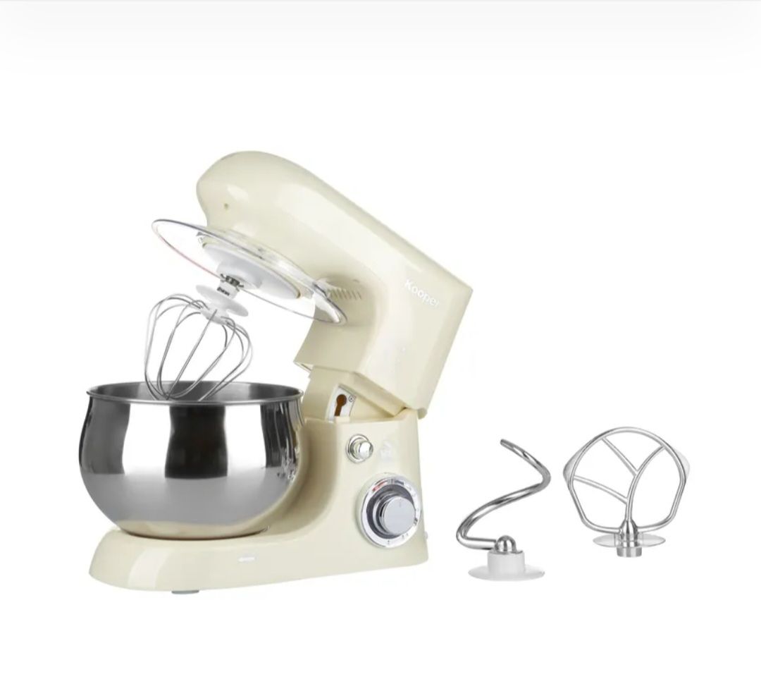 🧡 Impastatrice planetaria 1300 W ciotola 5 L avorio