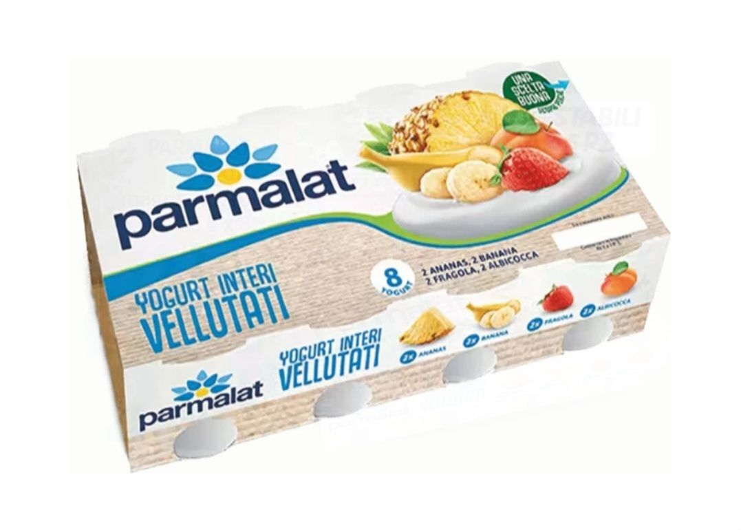 PARMALAT yogurt intero 125 g x 8