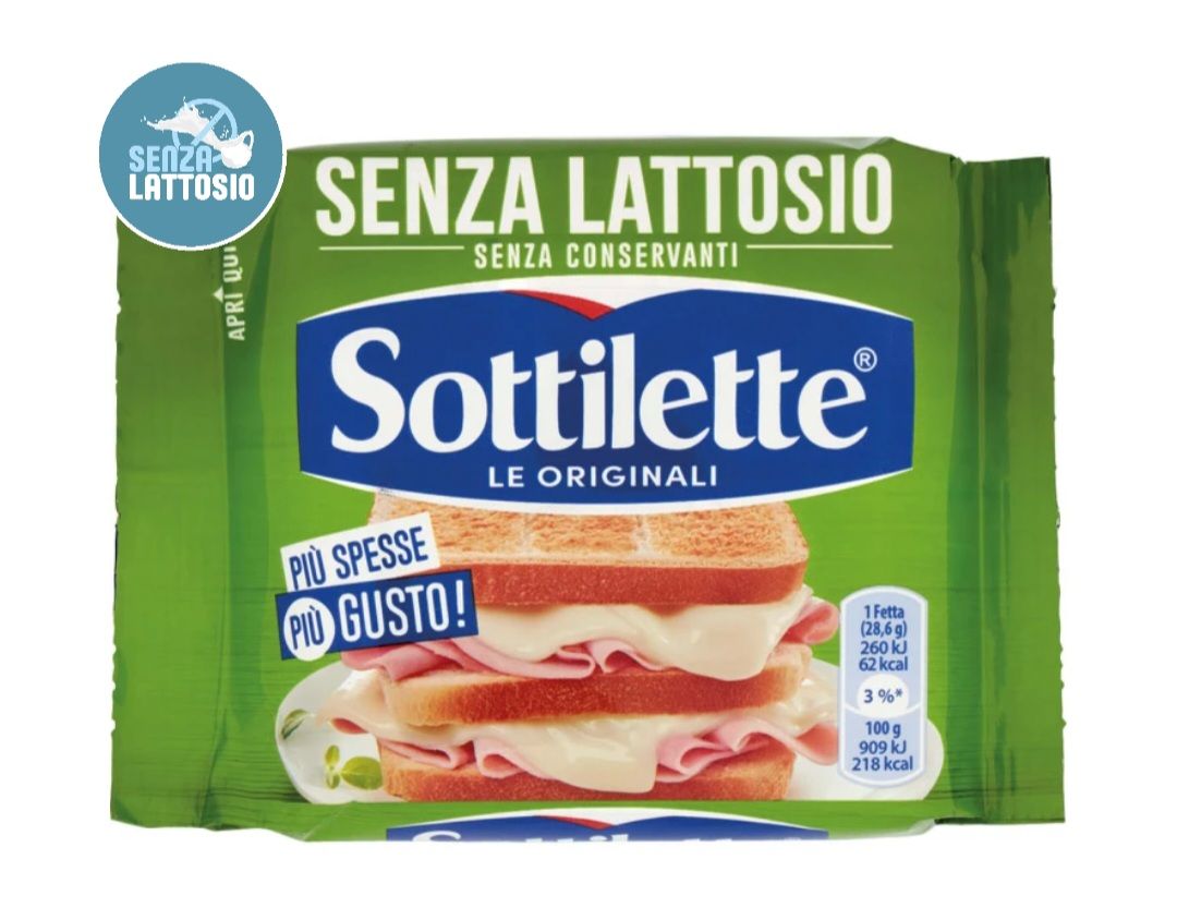 🌼  SOTTILETTE senza lattosio 200 g
