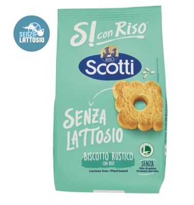 SCOTTI SI CON RISO biscotto senza lattosio 200g