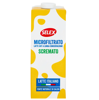 Latte Uht Microfiltrato Scremato 1000 ml