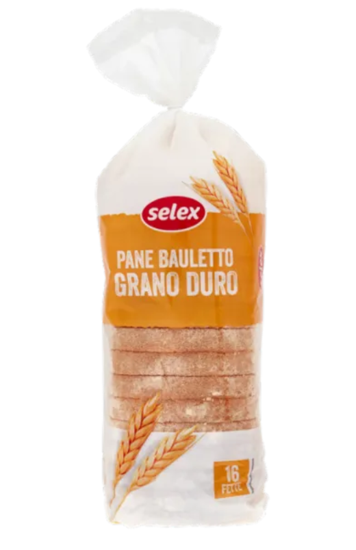 Pane Morbido con Grano Duro a Fette 400g