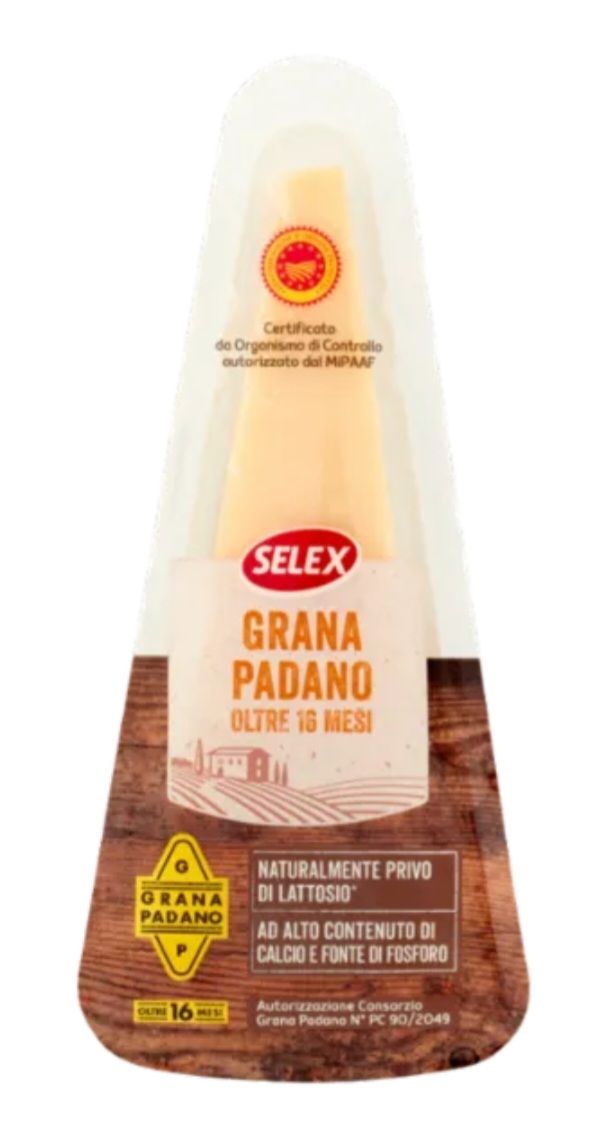 GRANA PADANO  stagionato oltre 18 mesi  250g