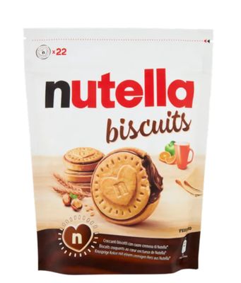 nutella biscuits 22 pezzi 304 g