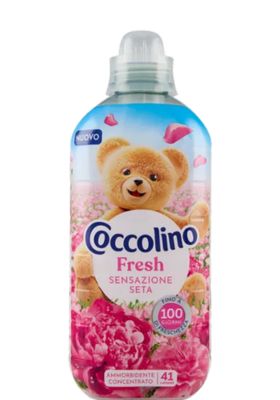COCCOLINO Ammorbidente Concentrato Fresh Sensazione Seta 41 Lavaggi 952 ml
