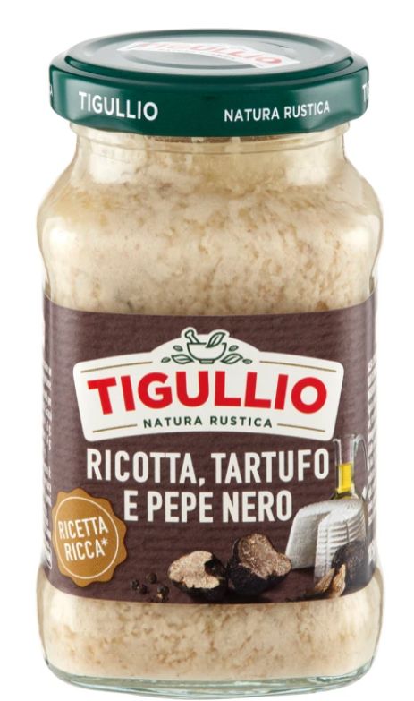 TIGULLIO Ricotta, Tartufo e Pepe Nero  185g