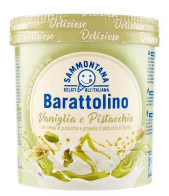 SAMMONTANA Barattolino Delizioso Vaniglia e Pistacchio 500 g