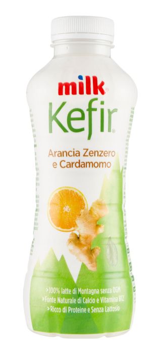 MILK KEFIR Arancia Zenzero e Cardamomo 480 g