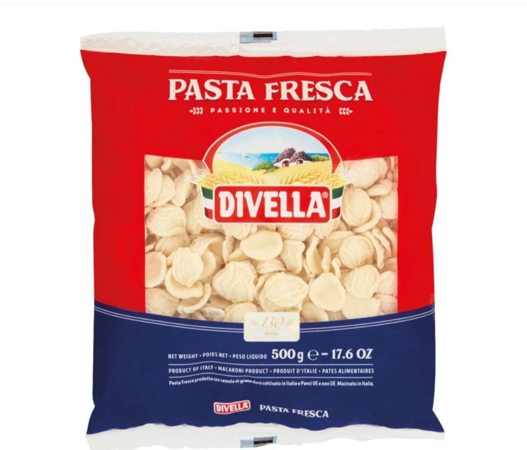 DIVELLA  pasta fresca Orecchiette 500g