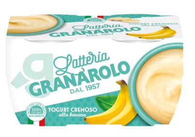 GRANAROLO yogurt Banana 125 g x 2