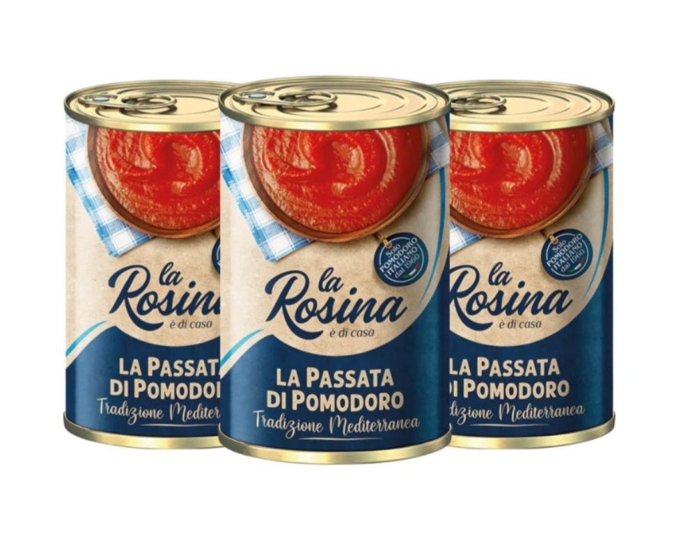LA ROSINA  passata di pomodoro 400 g – 3 pz
