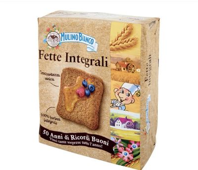 MULINO BIANCO  32 fette biscottate integrali 315 g