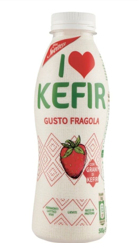 NESTLÈ SVELTESSE  kefir da bere Fragola 500g  