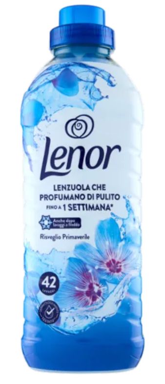 Lenor Ammorbidente Lavatrice Concentrato, Risveglio Primaverile, 42 Lavaggi 882 ml